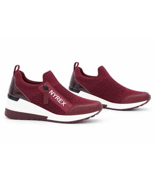 Zapatilla Burdeos Transpirable Montevita 105510