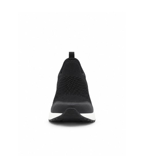 Zapatilla Negra Transpirable Montevita 105511