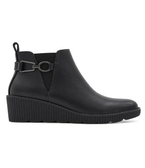 Botin Negro con Cuna y Adorno Montevita 105520