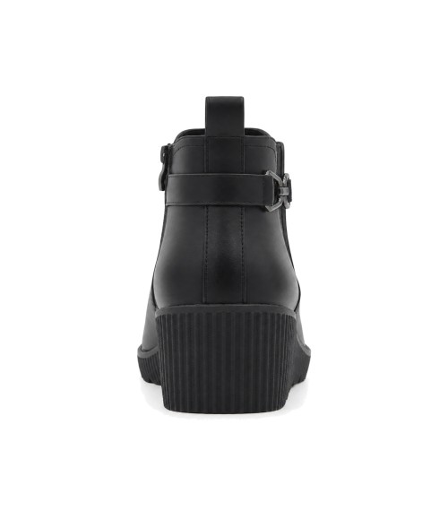 Botin Negro con Cuna y Adorno Montevita 105520