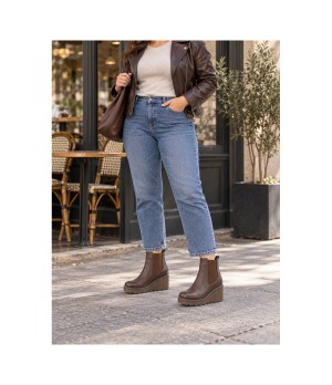Botin Marron con Cuna Montevita 105522