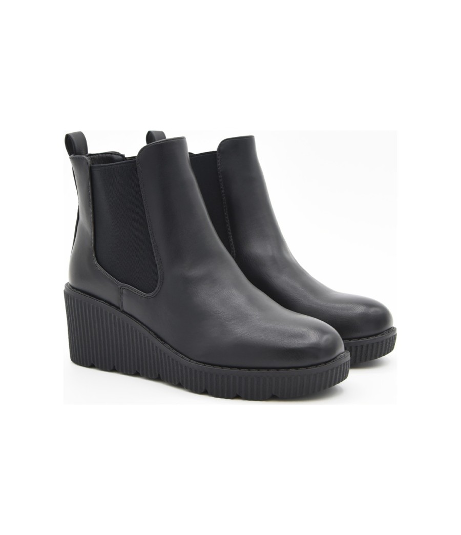 Botin Negro con Cuna Montevita 105523