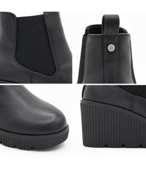 Botin Negro con Cuna Montevita 105523