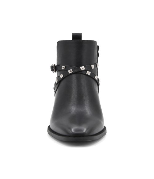 Botin Negro con Tachuelas Purapiel 105533