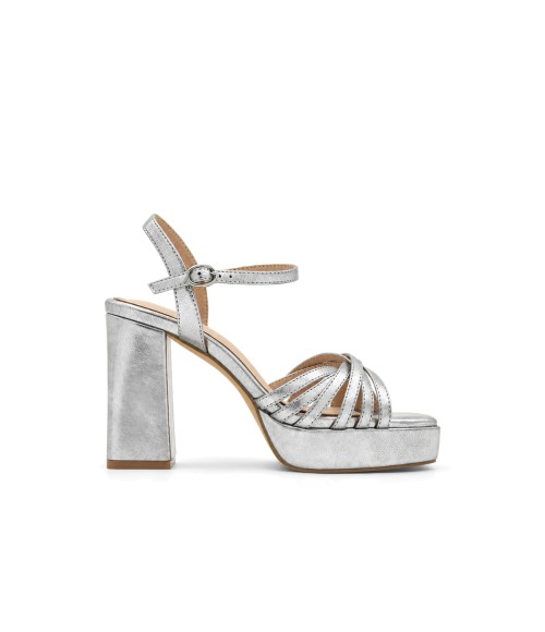 Sandalia Con Tiras Cruzadas Forma Para Mujer Montevita Servedte 105075