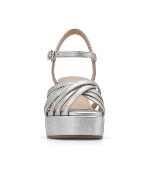 Sandalia Con Tiras Cruzadas Forma Para Mujer Montevita Servedte 105075