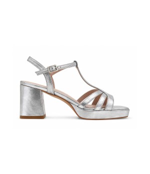Sandalia Forma Tacon Ancho Para Mujer Montevita Picasor 105077