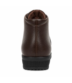 Botin Marron con Velcro y Cuna Baja Montevita Bottivita81 105536