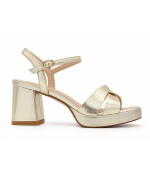Sandalia y Tacon Ancho Para Mujer Montevita Galre 105224