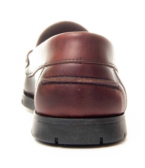 Mocasin Casual De Piel Para Hombre Purapiel Mocca4 89145