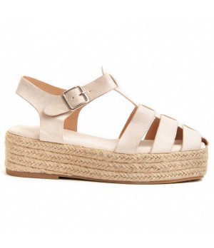 Sandalia De Plataforma Para Mujer Montevita Mecali 91080