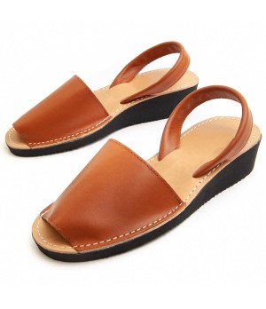 Sandalia De Piel Para Mujer Purapiel Ibisc24 95720