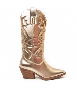 Bota Cowboy De Tacon Para Mujer Montevita Bottavita23 94006