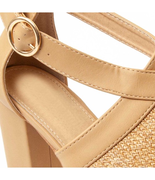 Sandalia De Tacon Para Mujer Montevita Avara 92146