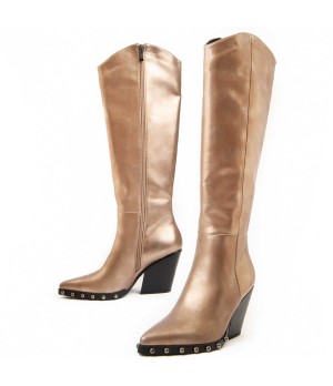 Bota De Tacon Para Mujer Montevita Tejan4 96680