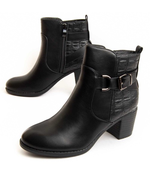 Botin De Tacon Para Mujer Montevita Bottivita50 95792