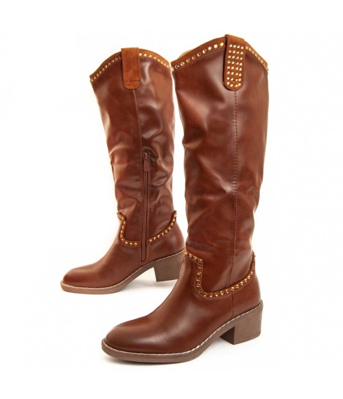 Bota De Tacon Para Mujer Montevita Bottavita36 95809