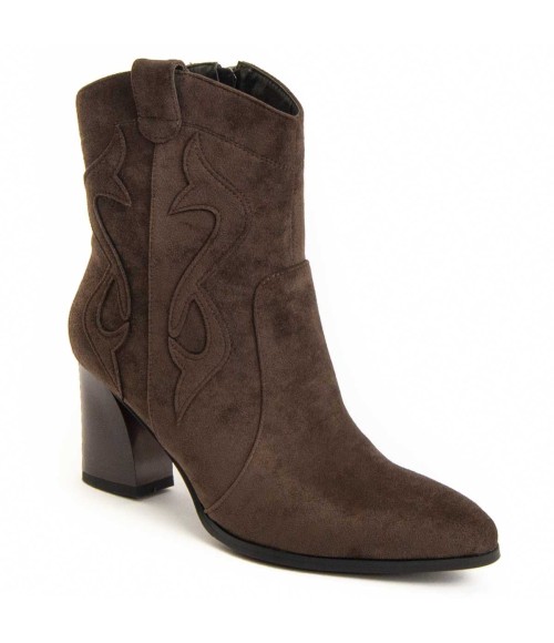 Botin De Tacon Para Mujer Montevita Cacera 96622