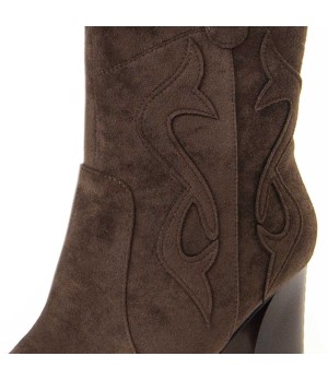 Botin De Tacon Para Mujer Montevita Cacera 96622