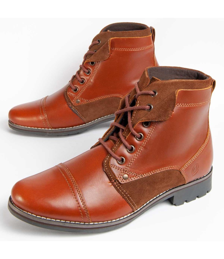 Bota De Piel Para Hombre Purapiel Botiel3 98973