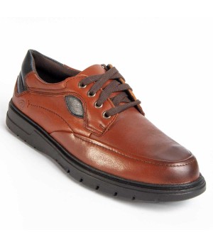 Zapato De Piel Para Hombre Purapiel Confore 98977