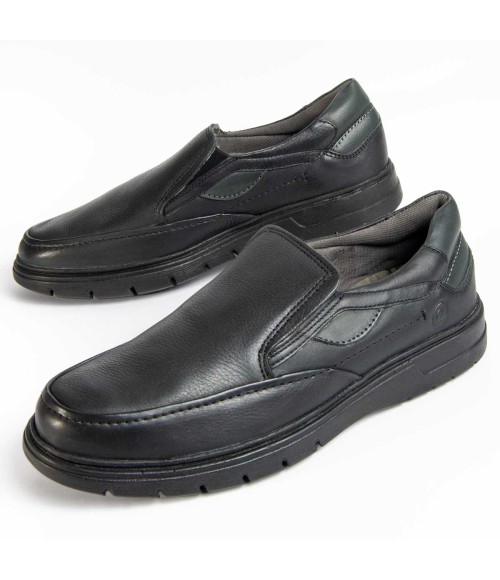 Mocasin De Piel Para Hombre Purapiel Confore2 98978