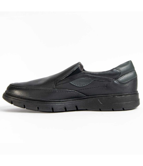 Mocasin De Piel Para Hombre Purapiel Confore2 98978