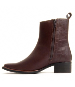 Botin comodo para mujer Purapiel Botineles 77423